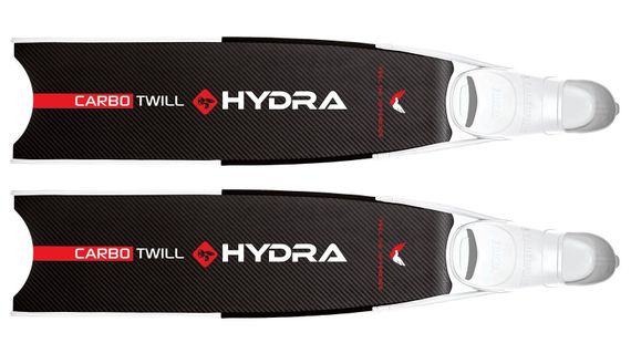 Карбоновые ласты Hydra CarboTwill с калошами Leaderfins Forza