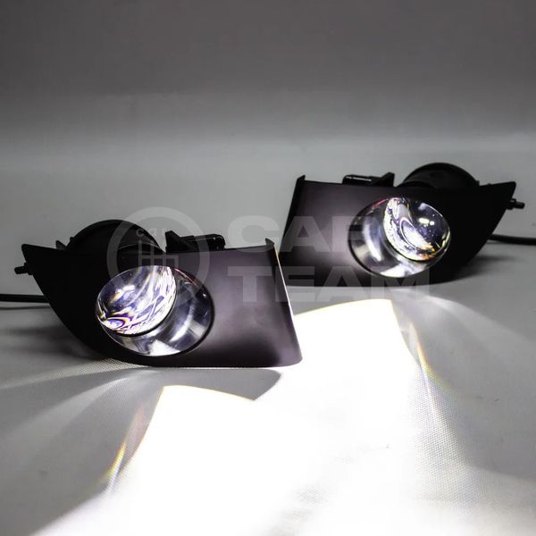 Противотуманные фары (ПТФ) Toyota Prado "ZMB" лазерные с Bi-LED модулем (арт. WD-103)