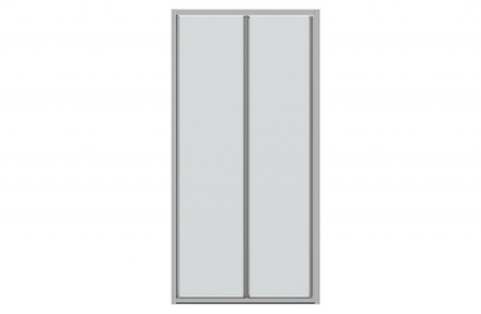 BD100.4121A Душевая дверь BRAVAT LINE 1000х2000 в нишу1 скл.дв.  5mm/easy clean