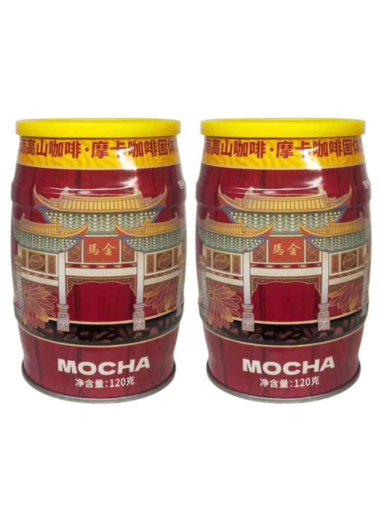 Растворимый кофе Cat Four Coffee Мокка 3 в 1 120 г x 2 шт