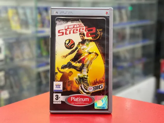 PSP Platinum FIFA Street 2 (Б/У, Английская версия, ULES-00264)