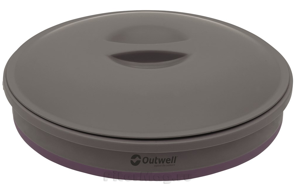 Ведро складное Outwell Collaps Bucket w/lid Plum [650477]