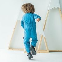 Термокомбинезон флисовый с лампасами "Деним"