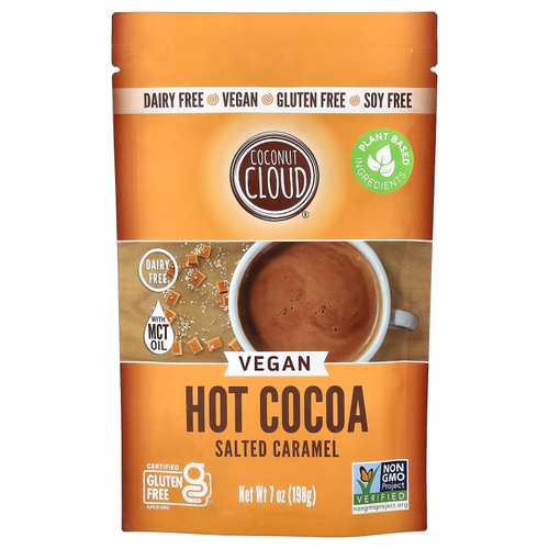 Coconut Cloud, Vegan Hot Cocoa, соленая карамель, 198 г (7 унций)