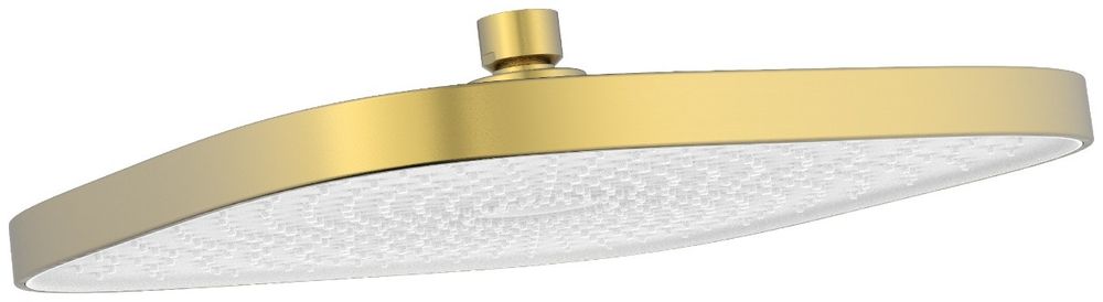 Душевая лейка  320*320*74.5mm Bravat, матовое золото (D1252RBG-ENG)