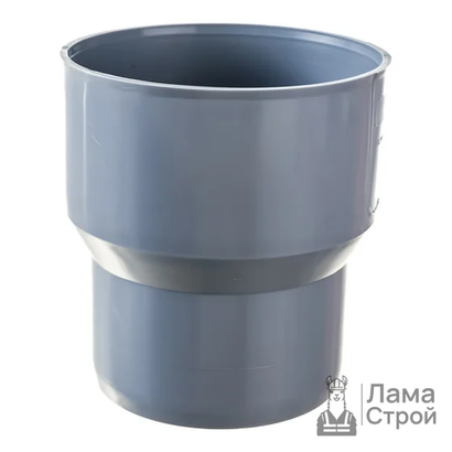 Переход ПВХ 110 × 124 на чугун безнапорный серый