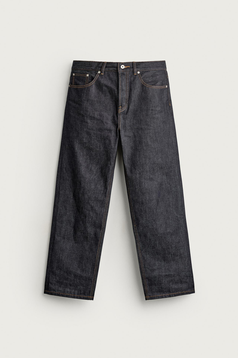 ZARA ДЖИНСЫ STRAIGHT FIT, ИНДИГО