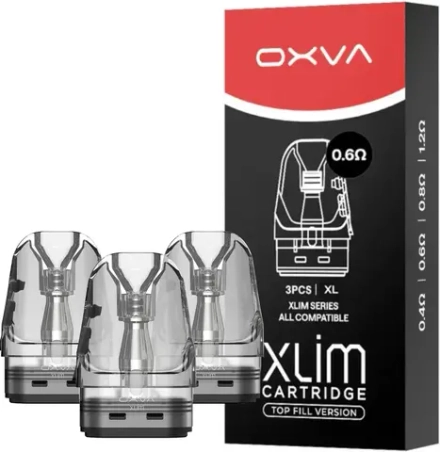 OXVA XLIM Top Fill Cartridge 3ml 0.6ohm (1szt)