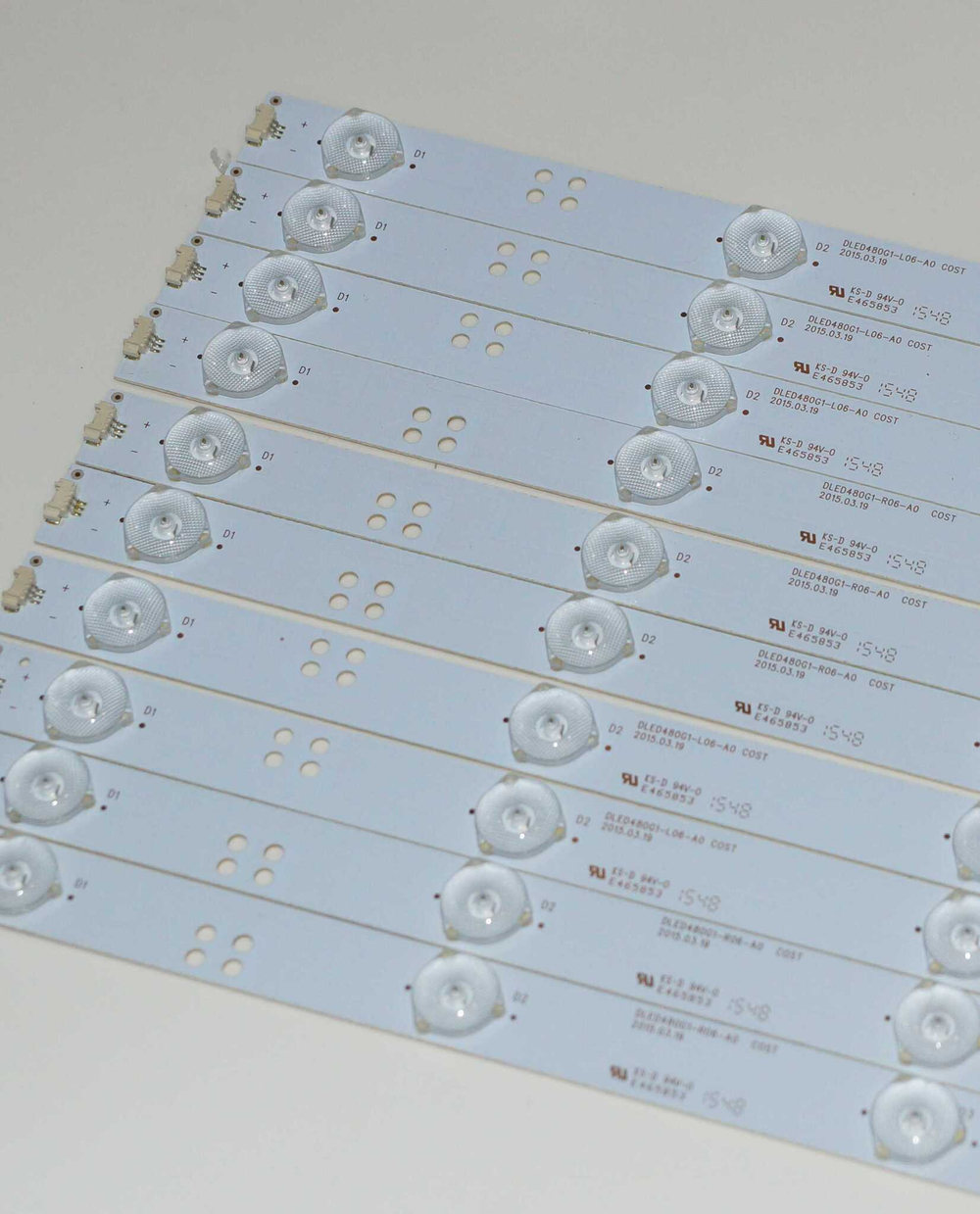 DLED480G1-L06-A0, DLED480G1-R06-A0 комплект подсветки DEXP F48D7000M, F48B7000M. (10шт.)