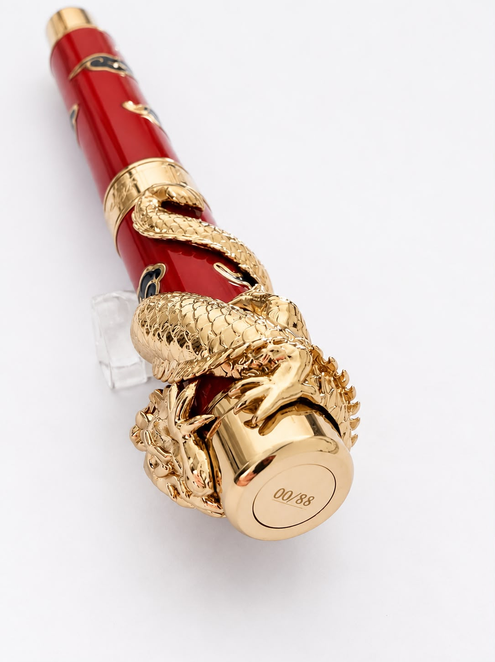 Ручка подарочная перьевая Dragon Red Анкора