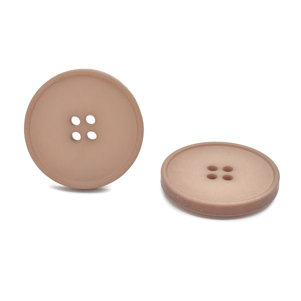Пуговицы 4 прокола 40L=25 мм, (Beige (бежевый)), 36 шт