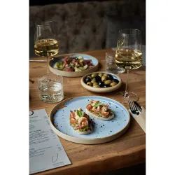 Салатник 320 мл d 16 см h3,8 см емкость для закусок Blue Panasia P.L. Proff Cuisine [1]