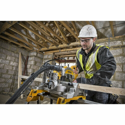 Торцовочная пила DEWALT DWS777, 1800 Вт, 216 мм, 6300 об/мин (DWS777-QS)