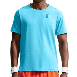 Мужская футболка Nike Court Advantage Dri-Fit Tennis — baltic blue/black