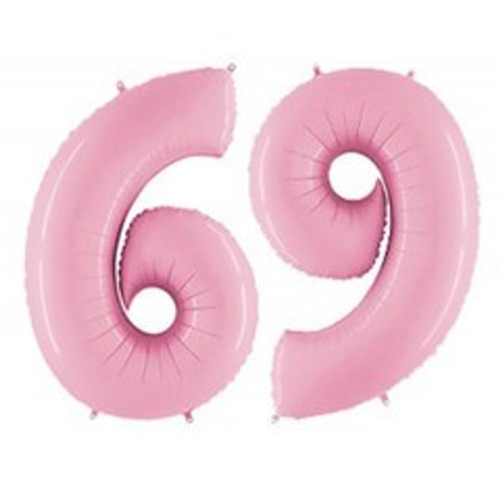 Г ЦИФРА 6/9  40" Пастель Pink