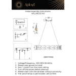 Подвесной светильник Aployt Fifi APL.095.03.140