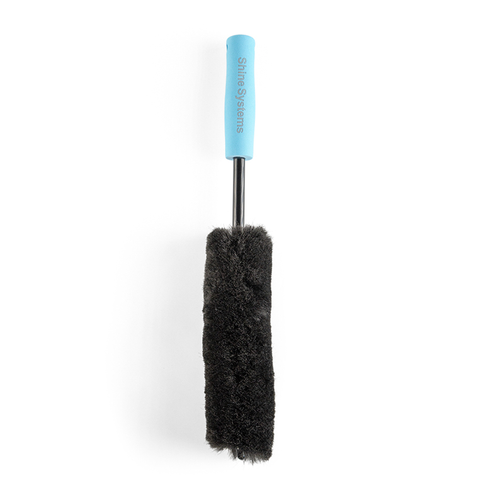Shine Systems MicroSoft Wheel Brush Flex – гибкая микрофибровая щётка для чистки дисков, 44 см