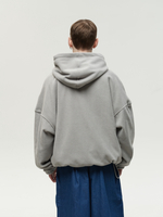 Drawstring Hoodie Grey