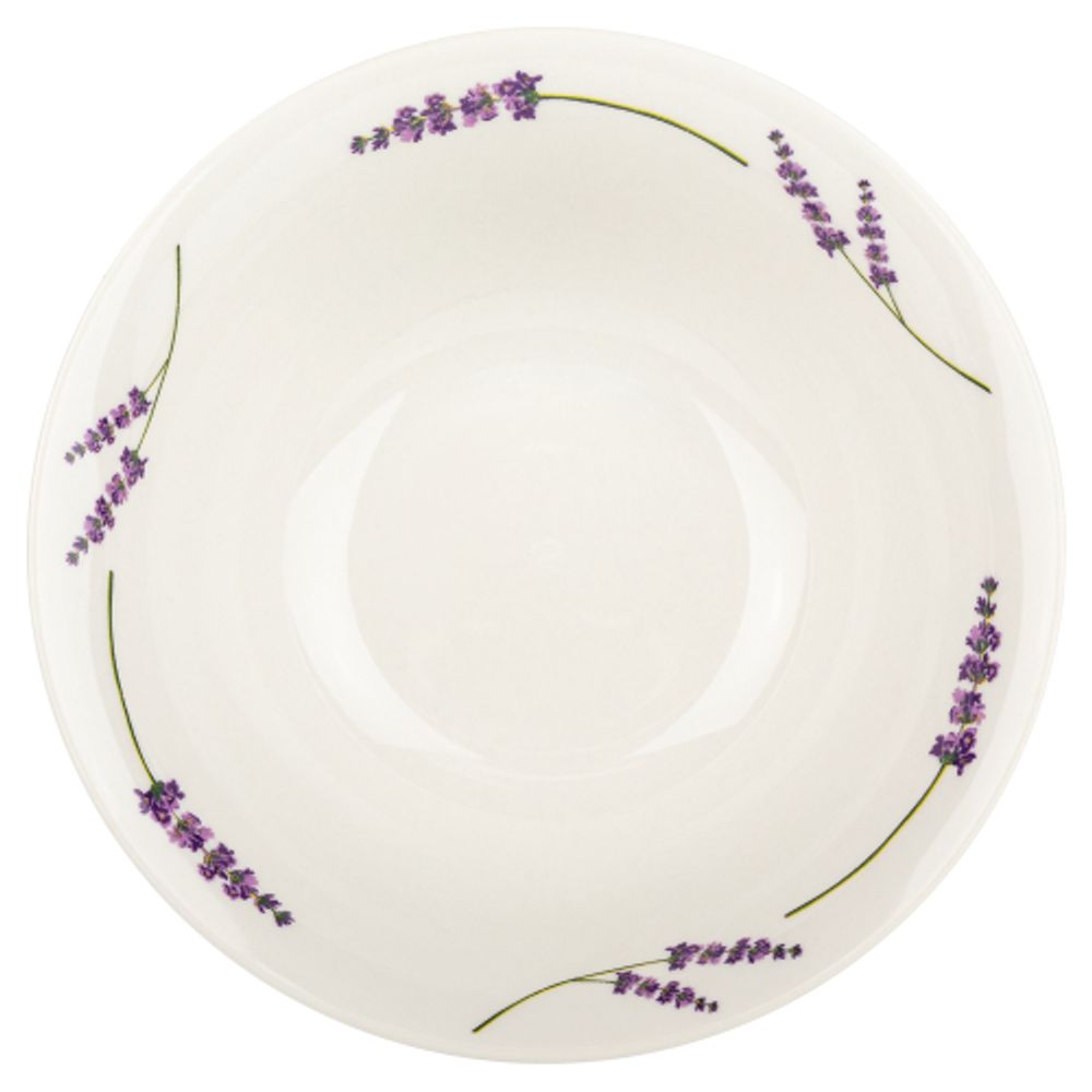 Тарелка White Fox LT304 десертная Mix.Flowers фарфор 19 см | White Fox