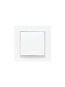 Выключатель 1-кл. СП Минск 10А IP20 бел. Basic EKF ERV10-021-10