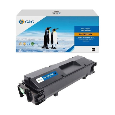 Тонер-картридж G&G, аналог Kyocera TK-5370BK для ECOSYS PA3500cx/MA3500cix черный (7K)