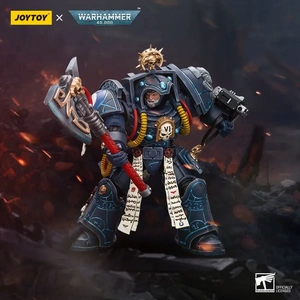 Фигурка JOYTOY Ultramarines Librarian in Terminator Armour