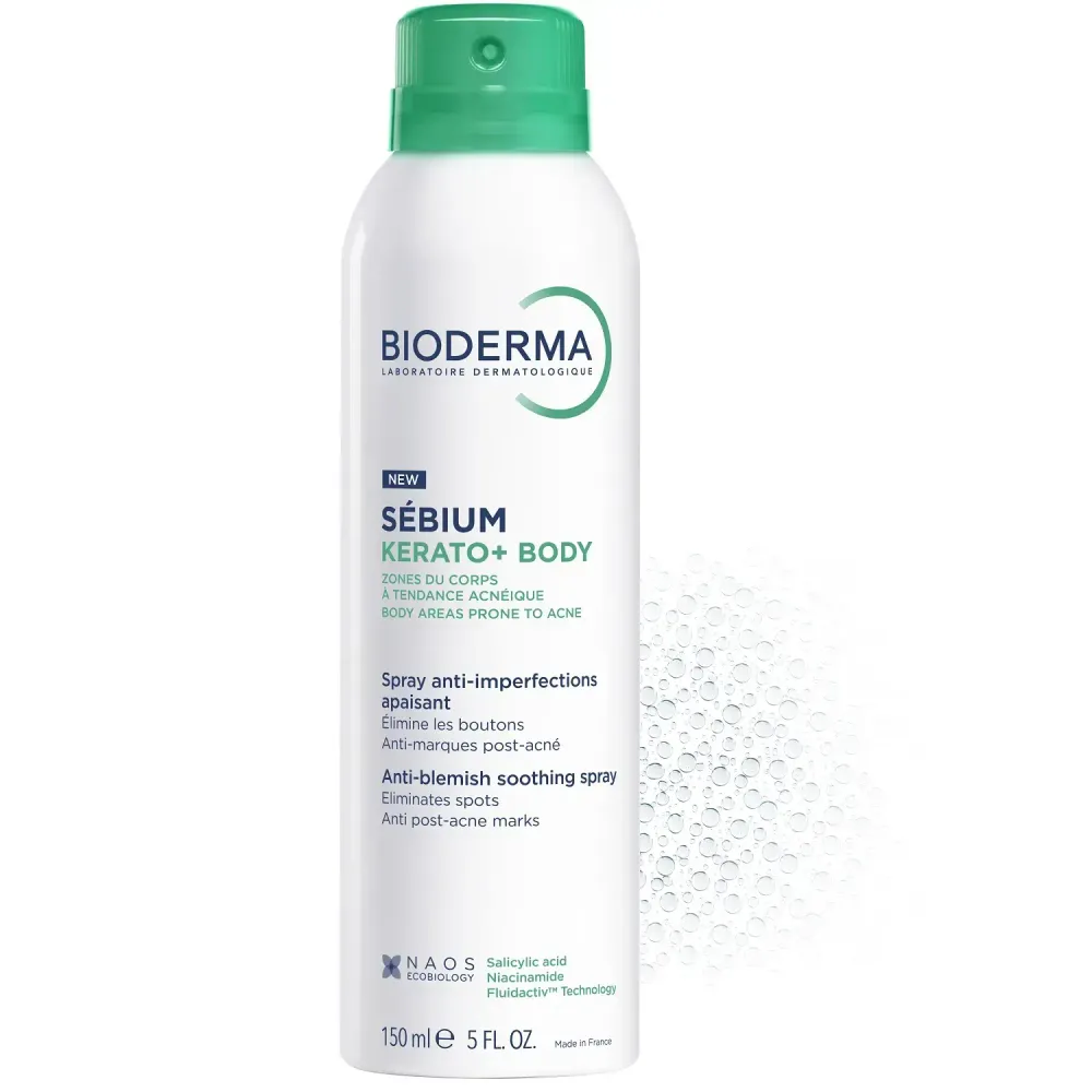 Cпрей для тела против несовершенств BioDerma Sebium Kerato+ Body 150 мл