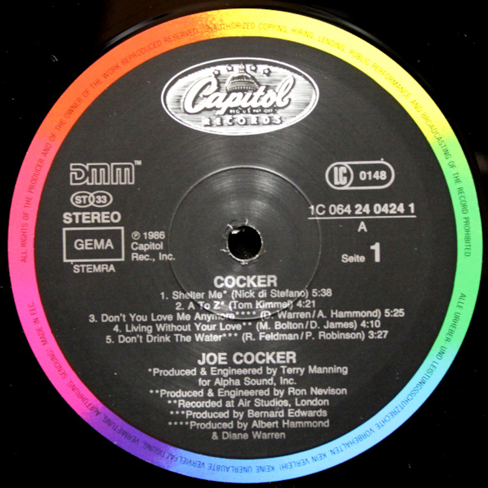 Joe Cocker / Cocker (LP)