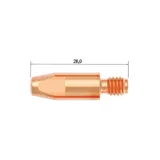 Fubag Контактный наконечник M6х28 мм CuCrZr D=0.9 мм (25 шт.) — фото 1
