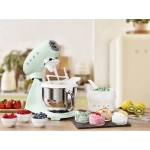 Миксер планетарный Smeg SMF03PGEU пастельный зеленый