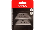 Лезвия для ножей трапециевидные 10шт Vira 831505