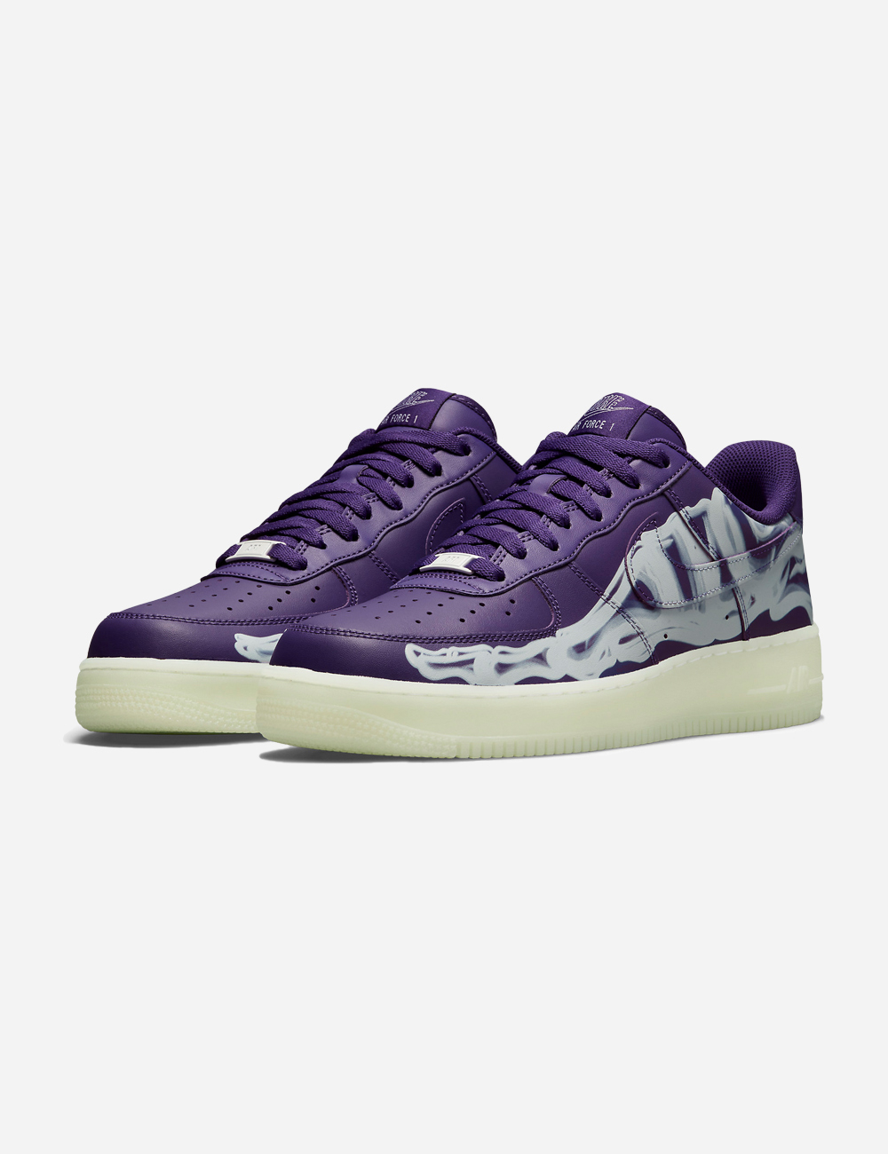 Nike Air Force 1 "Purple Skeleton"
