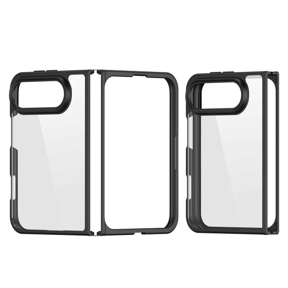 Двухкомпонентный чехол с черными рамками для iPhone Duo, серия Aimo Series Case от Dux Ducis
