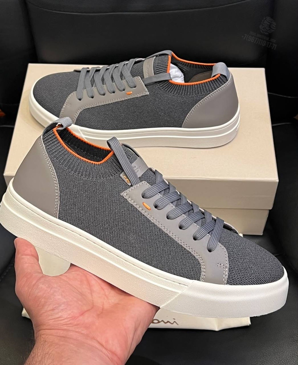 Кеды Santoni