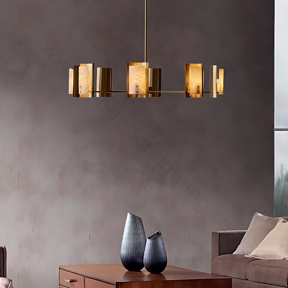 Chandelier  Alabastrina by Glustin Luminaires
