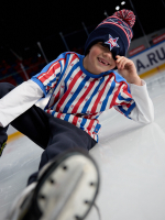 Футболка Mjölk х СКА Stripes, с контрастной отделкой