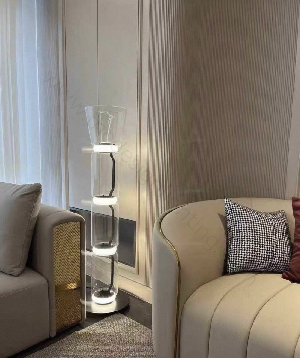 Floor design lamp Noctambule Cone by Flos