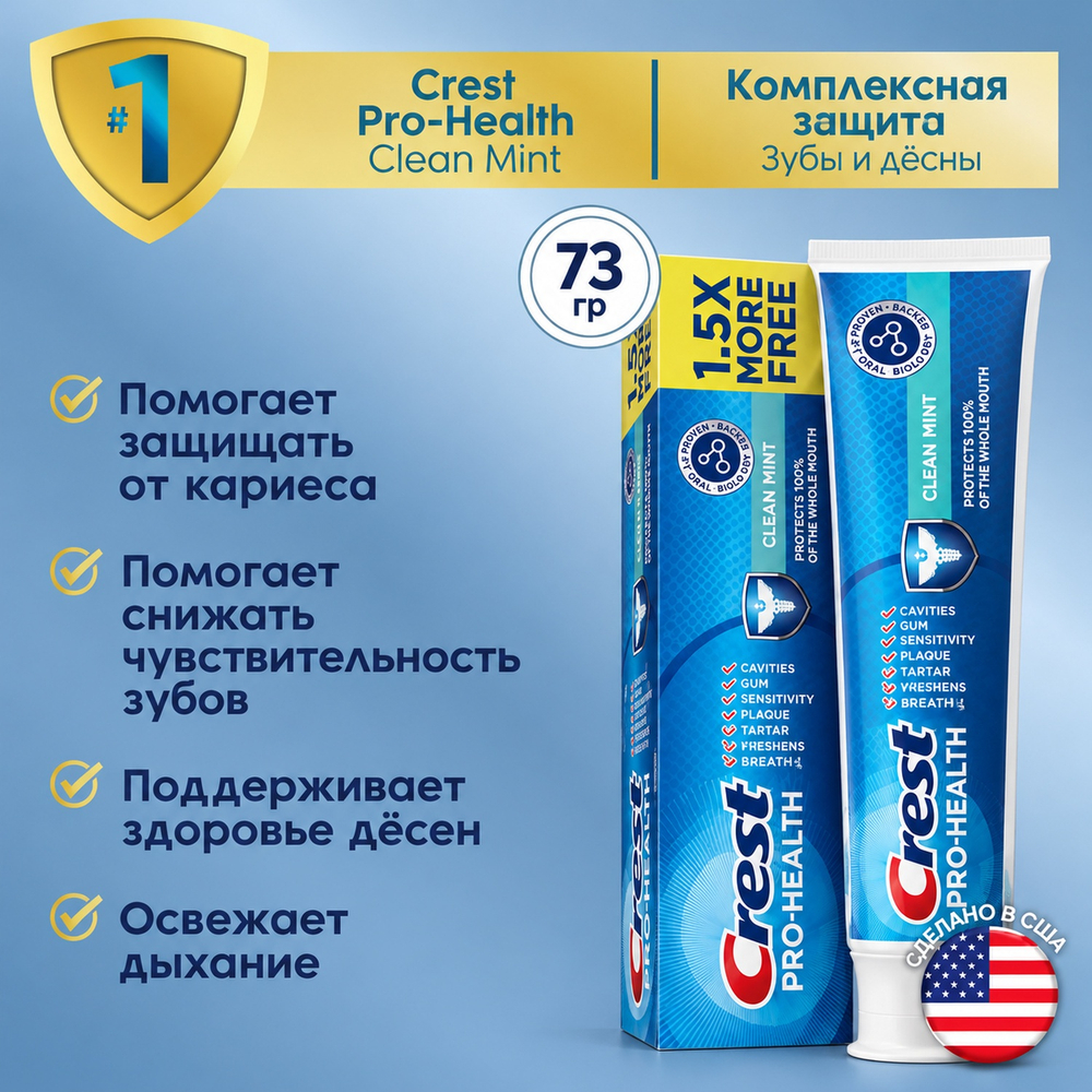 Crest Pro-Health Clean Mint 73 гр