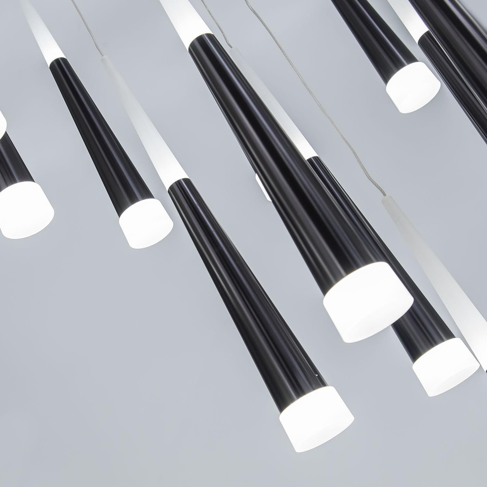 Citilux Вегас CL227161 LED Люстра каскадная Чёрная