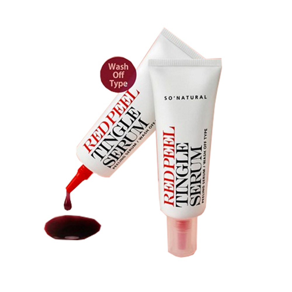 Очищающая сыворотка для лица SONATURAL RED PEEL TINGLE SERUM 20ml