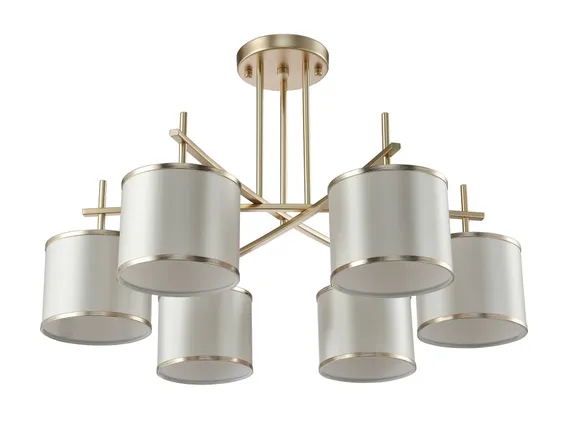 Потолочная люстра Sergio SERGIO PL6 GOLD Crystal Lux