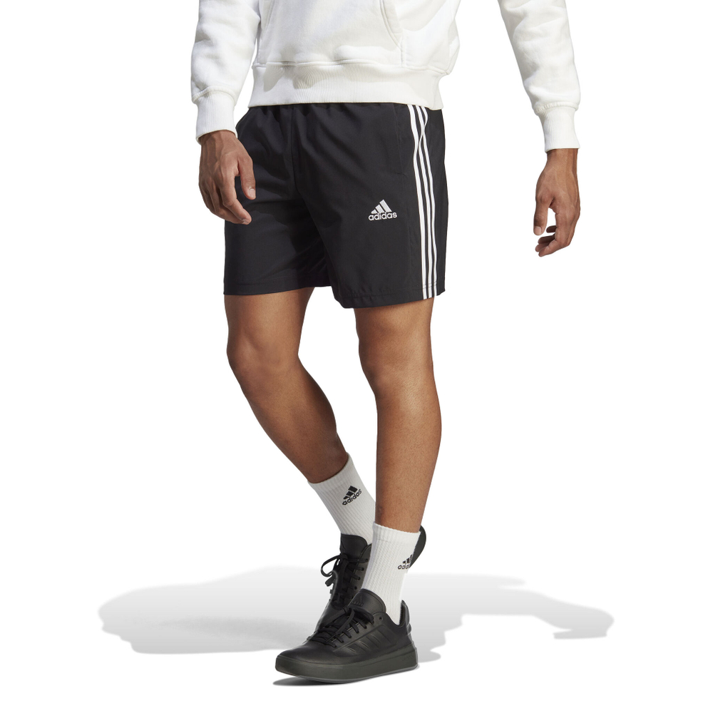 Мужские теннисные шорты adidas Essentials AEROREADY Chelsea 3-Stripes Shorts Men - Black, White