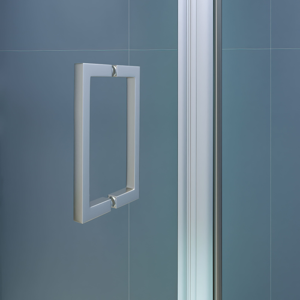 Душевой уголок 90*70*200 RGW SV-145-2 (SV-05-2 + Z-050-3) Прямоуг./Хром/Прозрачное/8 мм (Easy) (Прозрачное, 900x700)