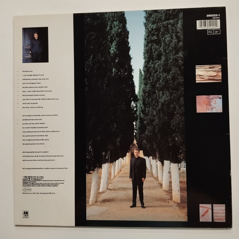 Винтажная виниловая пластинка LP Black Comedy (Germany 1988)