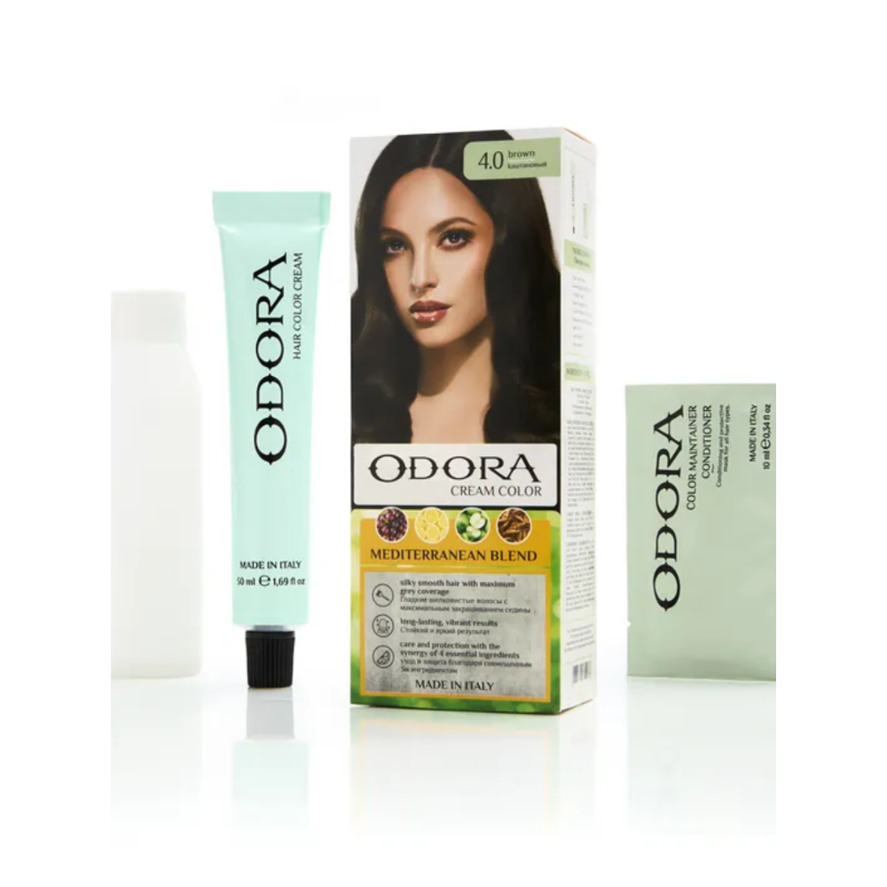 Краска для волос ODORA светло-каштановый № 5.0