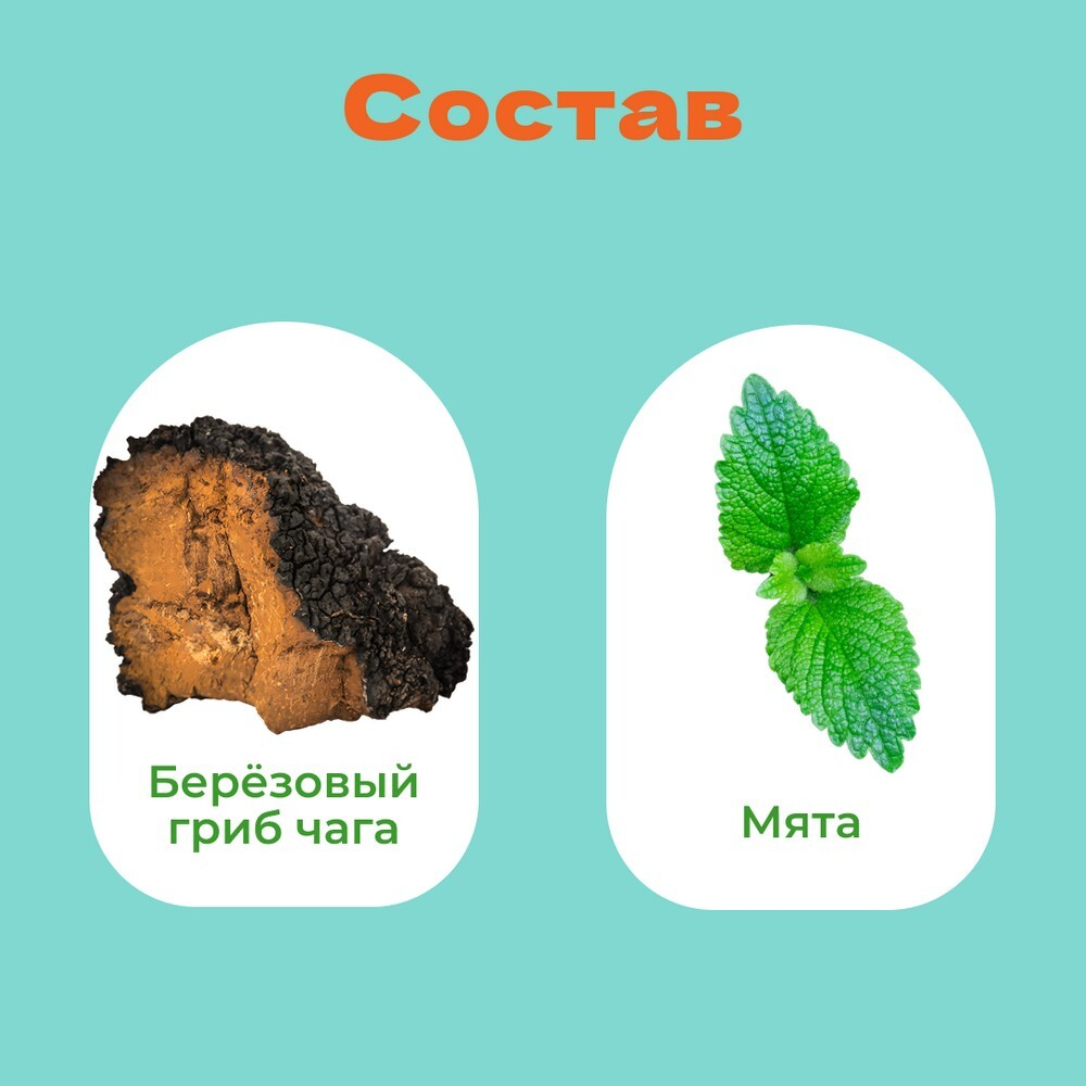 Чагочай Нежный мятный 100г (Сибирьэко)