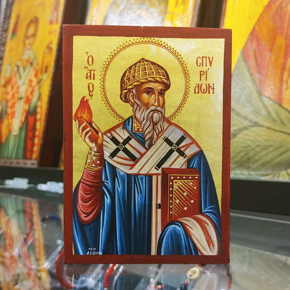 Святой Спиридон / син. одеяние
