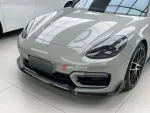 Карбоновая губа переднего бампера для PORSCHE PANAMERA 971 GTS 2020+