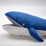 Мягкая игрушка IKEA BLAVINGAD (БЛАВИНГАД), Кит, 100 см