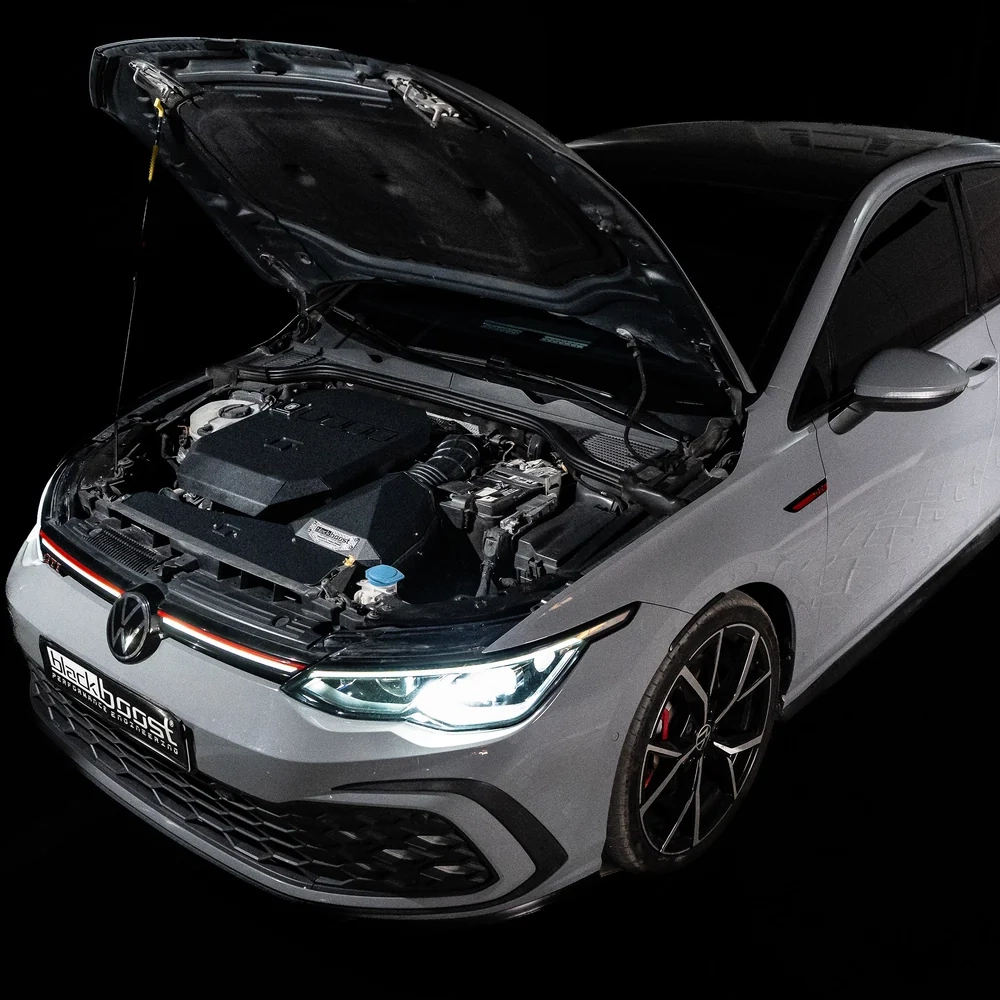 Система холодного впуска BlackBoost для Volkswagen Golf GTI/R MK8/8.5 и Audi A3/S3 8Y Gen4 EA888.3 MQB Cold Air Intake System